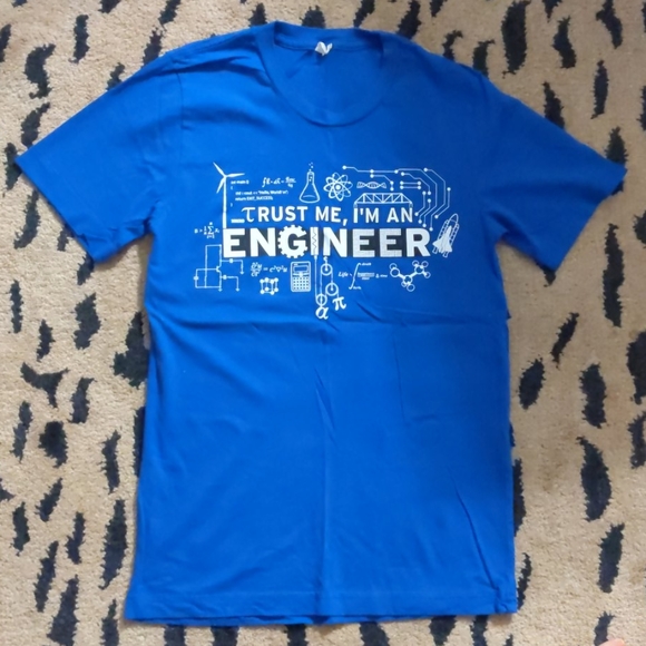 Blue Engineering t-shirt - Picture 3 of 4